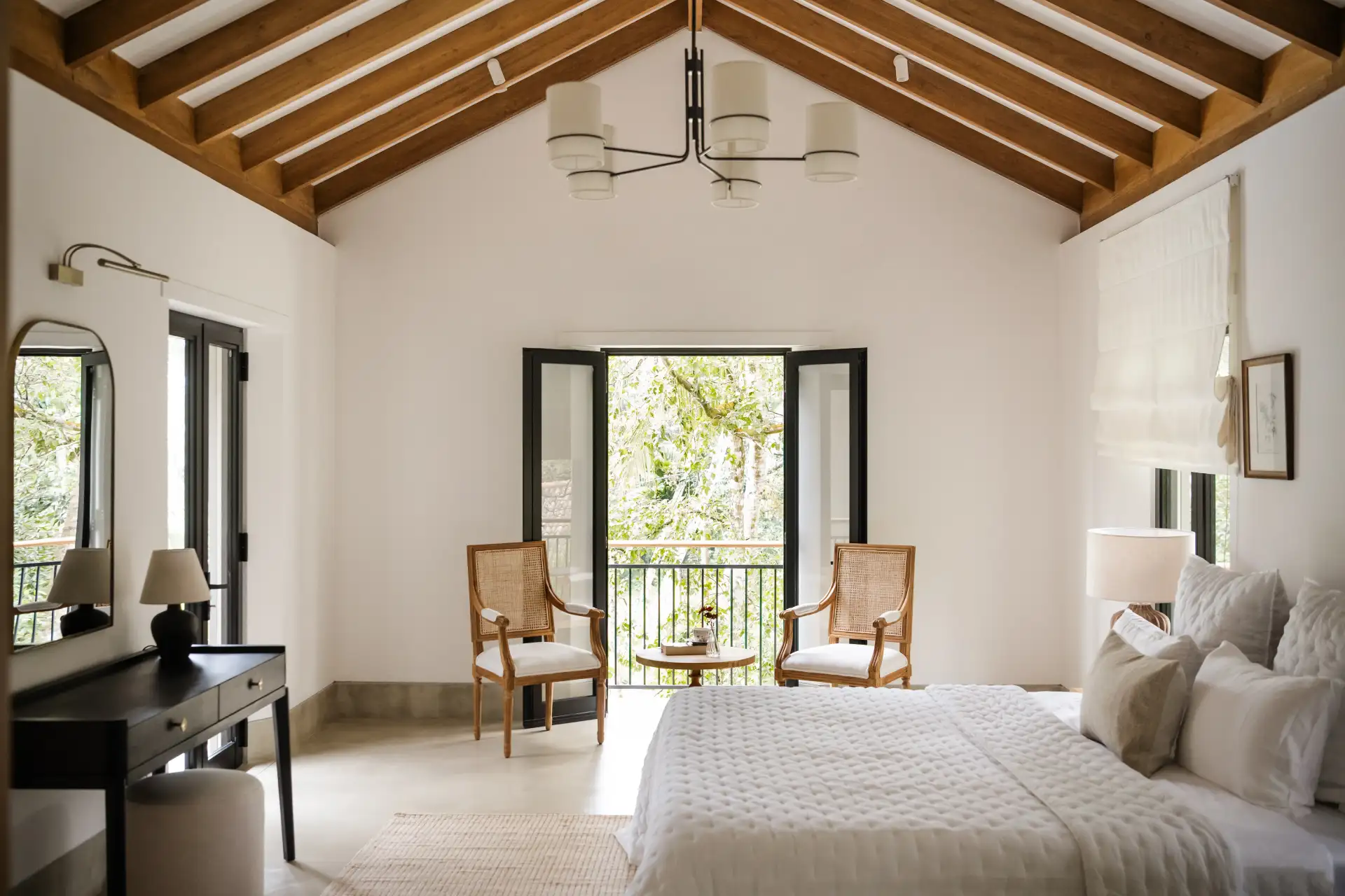 Master Bedroom at The Sa House luxury villa